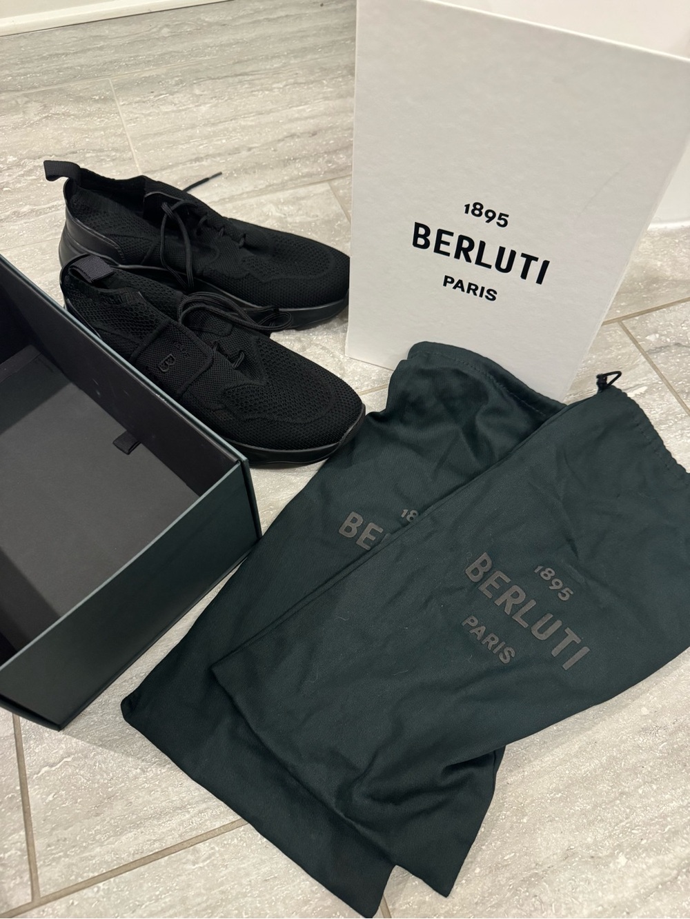 BERLUTI Shadow Knit Sneakers (Men’s)